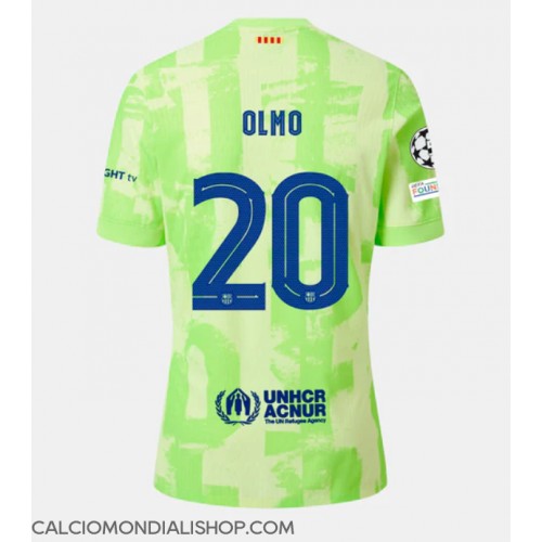 Maglie da calcio Barcelona Dani Olmo #20 Terza Maglia 2024-25 Manica Corta